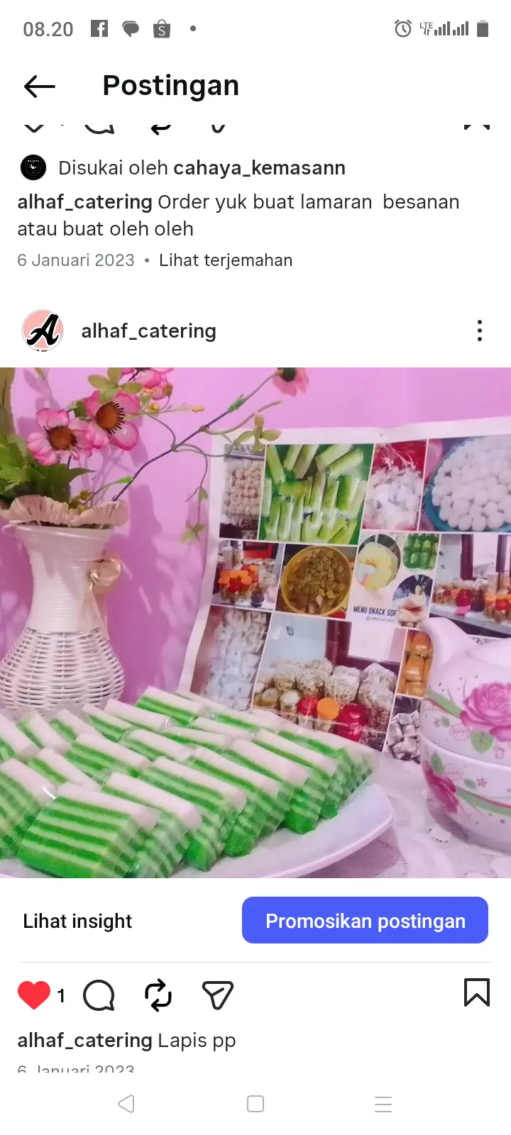 Lapis pp dan aneka kue kering dan basahan( catering)