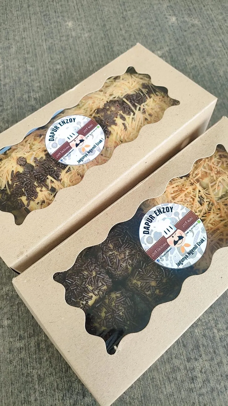 Bolen pisang coklat keju